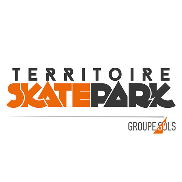 SKATEPARKS DE FRANCE TERRITOIRE SKATEPARK LOGO