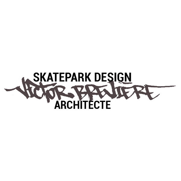 SKATEPARKS DE FRANCE LOGO VICTOR BREVIERE